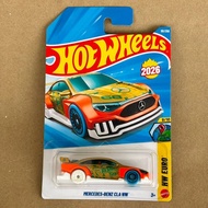 Hot Wheels Mercedes-Benz CLA HW - Orange ( 181/250 - 2025 Mix Q - HW EURO 9/10 )