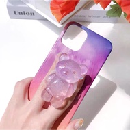 Korea 6 Sense HandPhone Crystal Bear Jelly Bear Air Cushion Phone Grips Handphone Holder