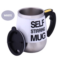 Large Capacity 450ml Self Stirring Mug Durable Electric Auto Mixing Stainless Steel Cup Milk Hot Cho