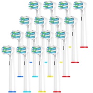 Replacement Brush Heads Compatible with Braun Oral B, Toothbrush Heads Fit for Oral B Pro 1000, Smar
