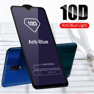 OPPO F5 F7 F9 F11 Pro A12 A31 A92 A5 A9 2020 Reno 2 3 4 A3S AX5S AX5 Anti Blue Ray Full Glue Tempered Glass Screen Protector