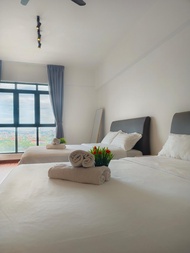 Pangsapuri 43 m² dengan 1 bilik tidur dan 1 bilik mandi peribadi di Kepayan (K Avenue by KaMi Homest