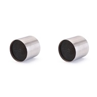 (LAWC) 2X Motorcycle Exhaust Muffler Catalyst DB Killer Silencer Noise Sound Eliminator for Akrapovi