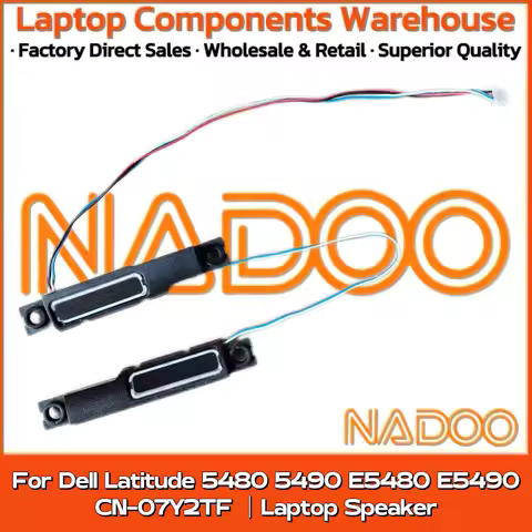 New Original Laptop Notebook Audio Speaker For Dell Latitude 5480 5490 E5480 E5490 CN-07Y2TF built-i