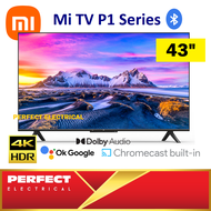 Xiaomi 43 inch Mi Android 10 Smart TV Google Television with Wifi Youtube Bluetooth Chromecast P1 MITV 4K UHD HDR (Malaysia English Version)