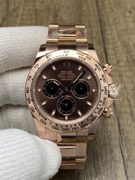 Rolex Daytona 116505 choco 全玫瑰金帶 🍫 朱古力面 🤎  ✨2019年 95%新✨