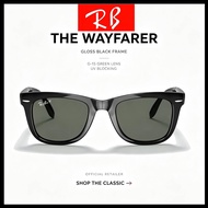New RB Wayfarer Original Traveller Classic Square RB2140F 901/58 - Sunglasses Fast Shipping