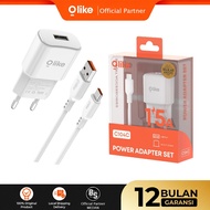 Olike Charger 1.5A Type C White C104C 100 cm 5V / 1.5A Adapter Set