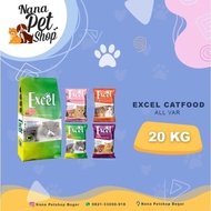 Excel Cat Dry Food 20kg - Makanan Kering Kucing (1 KARUNG)