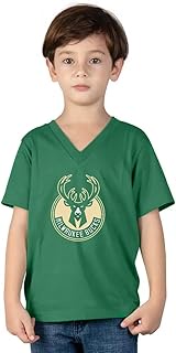 Milwaukee Bucks Toddler Size 2-4T Primary Team Logo Jersey Shirt