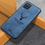 CASE DEER SAMSUNG A12 SOFTCASE TPU JEANS CANVAS BACK COVER
