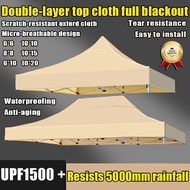 【UPF1500 +】canopy 6x6 8x8 6x10 10x10 10x15 10x20Ft 10x10 kanopi 10 x 15 kanopi 8x8 kain kanopi 10x10