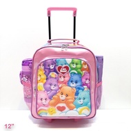 Backpack With Wheels Cool Cartoon Pattern Soft To Drag Separate Carry Does Not Hurt The Back The Sho