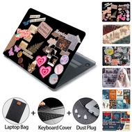 5 in 1 poster illustratio Laptop Case For Surface Laptop Go 12.4 13.5 Surfacebook 1 2 3 4 5 Microsoft Protective Case Crystal Matte With Keyboard Cover Dust Plugs Laptop Bag Sleeve
