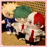 Shuowu Anime MHA Hero Academia Figure Izuku Midoriya Katsuki Bakugou Shouto Todoroki Plush Toy Soft 