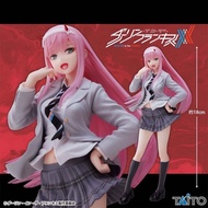 แอ็คชั่นฟิกเกอร์ DARLING in the FRANXX Zero Two (JK Uniform Ver.) Standing Posture 18cm Figure Model ตุ๊กตาโมเดล