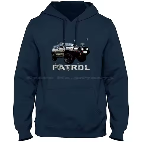 Patrol Gu 100% Cotton Hoodie Gu Patrol Ute Y61 4wd Patrol Car Ls1 Engine Conversion Patrol Ls1 Ls1