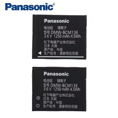 Original Panasonic battery DMW-BCM13E DMW-BCM13 DMW BCM13 Battery for Panasonic ZS40 TZ60 ZS45 TZ57 