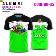 [REDAY STOCK] GRAND ALUMNI HOMECOMING DESIGN Full Sublimation T-shirt. Full Sublimation Polo Shirt M