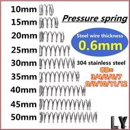 Compression spring SUS304  d0.6mm * OD3-12mm  [11LY-FC-L]