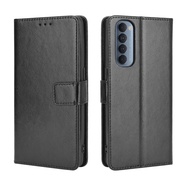 OPPO Reno4 Pro Case PU Leather Wallet Flip Phone Case OPPO Reno 4 Pro Reno4 Back Cover