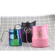 Italian Teflon Coffee Pitcher Stainless Steel Milk Jug Frothing Pitcher Pull Flower Cup Espresso For