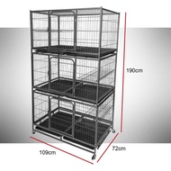 (XXL SIZE) Sangkar Kucing 3 Tingkat Besar / Cat Cage 3 Level Extra Large / Kandang Kucing Besar / Ca