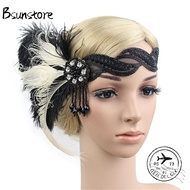 BSUNSTORE Feather Flapper Fashion 1920s Unisex Halloween Party