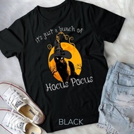 Black Cat Moon Funny Halloween Costume Bunch Of Hocus Pocus T-Shirt
