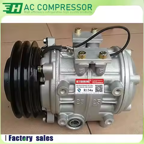 10P25B AC Air Conditioning Compressor For Toyota Coaster Hino RAINBOW Bus 24V 047200-6290 047300-325