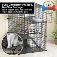 Good Pet Shop PET Stackable Cat cage Dog Cat Rabbit Cage easy assemble kitten pet cage Pet House Cage For Cat