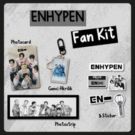 Enhypen Fan Kit | Energen / Acrylic Keychain / Vinyl Sticker / Photocard / Photostrip