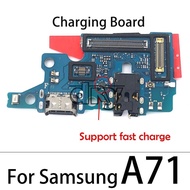 Charging Port USB Charger Dock Board Flex For Samsung Galaxy A71Charging Port Board
