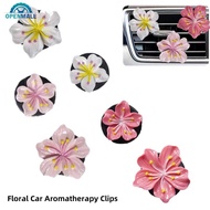 OPENMALL Car Interior Peach Flower Daisy Flower Perfume Clip Car Aromatherapy Air Conditioner Fresh 
