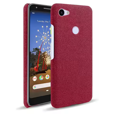 For Google Pixel 3A XL Case Cloth Texture Fit Case Luxury Febric Antiskid Cover For Google Pixel 3 X