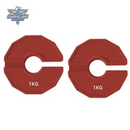 2PCS Gym Micro-Type Plates Dumbbell Fractional Weight Plate Rubber Fractional Weight Plates Plates A