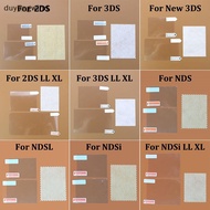 (duyongwind) Top Bottom HD Clear LCD Screen Protective Film For New 3DS 3DSXL NDS Lite NDSL DSi NDSI