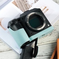 適用機型HASSELBLAD X2D II 100C 手掌紋皮革相機底座皮套