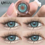 UYAAI x FRESHLADY 【ซื้อ 2 แถม 1 แถมน้ำตาเทียม】 1คู่คอนแทคเลนส์สี Daily มีค่าสายตา 0.00~-8.00 Nagini