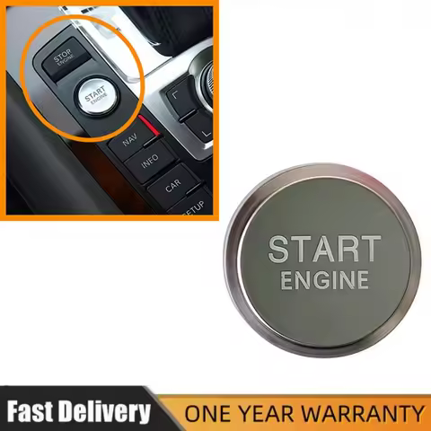 4L0905217B Black Motorstart Motorstopp OE Start Stop Engine Switch Button Cover For Audi Q7 2010-201