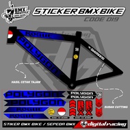 STRIPING STICKERS FOR BMX BIKES CODE 019 CUSTOM BMX BIKE POLYTRON NEW BIKES Design