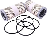 IEQFUE 2PCS Engine Oil Filter AR26350 Compatible with JD A B D G R 50 60 70 520 620 720 530 630 730 