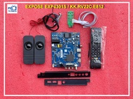 เมนบอร์ด ทีวี EXPOSE EXP4301S พาร์ท KK.RV22C.E812 ใส่กับจอ FHD LG 42 FHD / 6870C-0401A พร้อมสายแพร ล