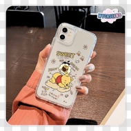 Space Impact SWEET HONEY Printing case oppo a17 a38 a18 a57 a58 redmi 10 12 12c 9 9a 9c 9t a1 note 1