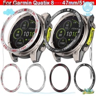 SUHUHD Bezel Ring Styling , Stainless Steel Protective Watch Bezel Ring, Anti-Scratch Replacement De