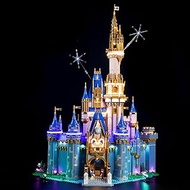 Upgraded Light Kit for Lego Disney Castle Building Lighting Kit, Compatible with Lego 43222 (Model Not Included)