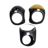 Suitable for KTNS GP125/GP250 Cafe QM250-2X-3X Motorcycle Accessories Head Cover Headlight Cover wit