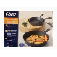 Oster Cast Iron 3pcs set Oven Induction Compatible