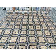 TIKER GETAH 6 KAKI TEBAL  SATU GULUNG 10 METER PVC VING CARPET FLORING READY