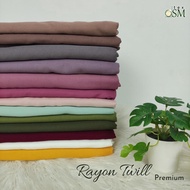 Kain Rayon Twill Extra Fine Katun